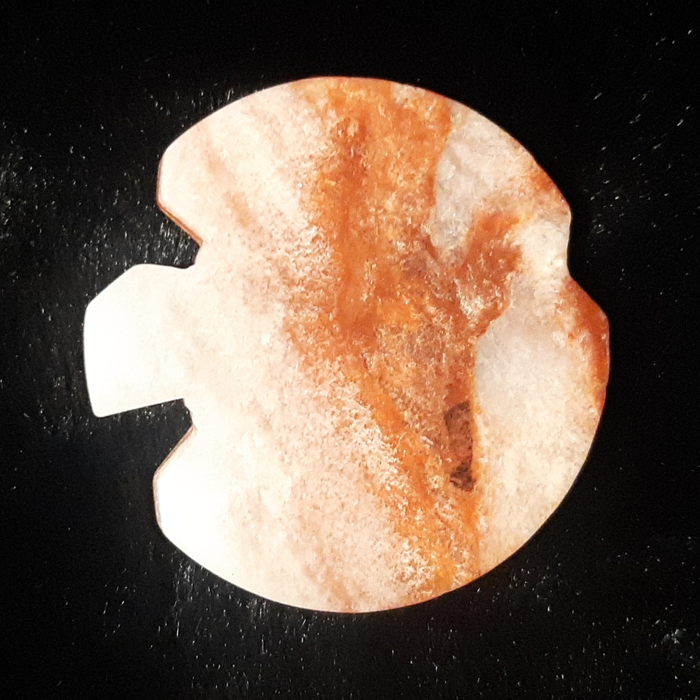 Carnelian crystal pumpkin